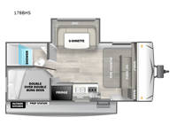 EVO Select 178BHS Floorplan Image