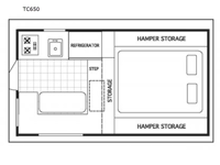 Northstar Pop-Up TC650 Floorplan Image