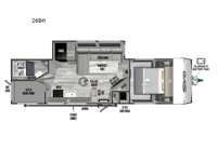 EVO 26BH Floorplan Image