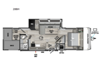 EVO 28BH Floorplan Image