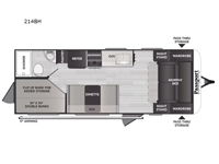 Passport Classic 214BH Floorplan Image