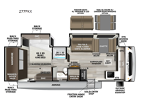 Wildcat MAXX 277FKX Floorplan Image