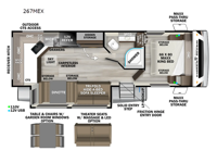 Wildcat ONE 267MEX Floorplan Image