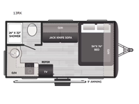 Reign 13RK Floorplan Image