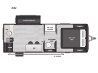 Reign 19RK Floorplan Image
