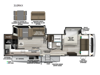 Wildcat MAXX 310RKX Floorplan Image
