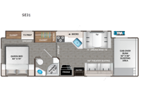 Quantum SE SE31 Floorplan Image