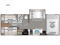 Quantum SE SZ25 Chevy Floorplan Image