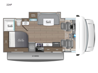 Odyssey SE 22AF Floorplan Image