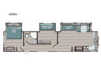 Trailmaster Lodge Series 40DEN Floorplan Image
