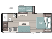 Innsbruck Ultra Lite 228SB Floorplan Image