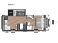 Embrace EL26RKS Floorplan Image