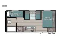 Innsbruck Super Lite 199DD Floorplan Image