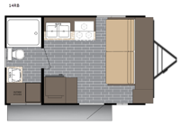 Sun Lite 14RB Floorplan Image