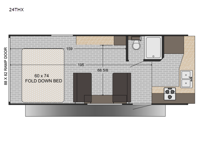 Sun Lite 24THX Floorplan Image