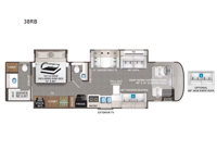 Riviera 38RB Floorplan Image