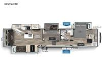 Cherokee Arctic Wolf 3650SUITE Floorplan Image