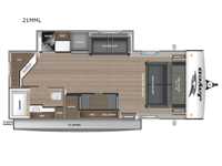 Jay Feather 21MML Floorplan Image