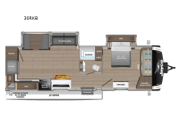 Jay Feather 30RKB Floorplan Image