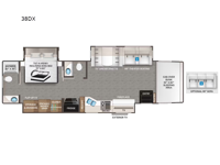 Pasadena 38DX Floorplan Image