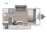 Jay Feather Air 16RB Floorplan Image