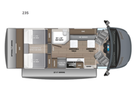 Granite Ridge 23S Floorplan Image