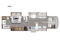 Riviera 38RB Floorplan Image