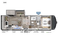 Model Z 2680 Floorplan Image