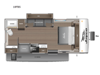 Jay Feather Air 18FBS Floorplan Image