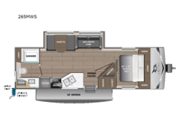 Jay Flight SLX 265MWS Floorplan Image