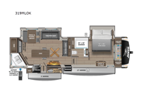 Eagle 319MLOK Floorplan Image