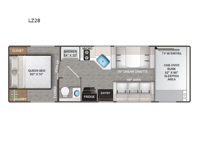 Quantum LZ28 Chevy Floorplan Image