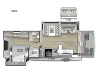 FR3 30DS Floorplan Image