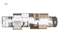 King Aire 4540 Floorplan Image