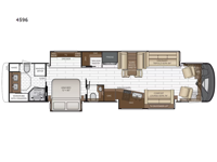 King Aire 4596 Floorplan Image