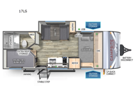 Campsite Reserve 17LS Floorplan Image