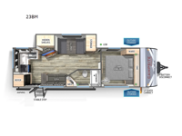 Campsite Reserve 23BM Floorplan Image