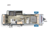 Campsite Reserve 26RM Floorplan Image