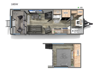 Campsite Reserve 16SW Floorplan Image