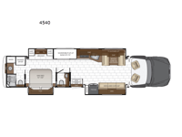 Summit Aire 4540 Floorplan Image
