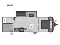 Springdale Classic 269DBC Floorplan Image