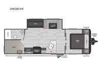Springdale Classic 269DBCWE Floorplan Image