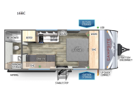 Campsite Reserve 16BC Floorplan Image