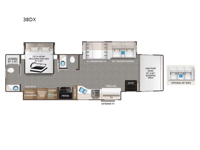 Inception 38DX Floorplan Image
