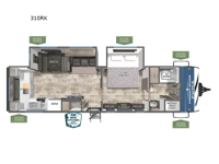 Puma 310RK Floorplan Image