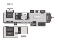 Retreat 391FSRL Floorplan Image