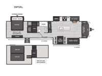 Retreat 39FSRL Floorplan Image