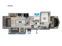Influence 3003RL Floorplan Image