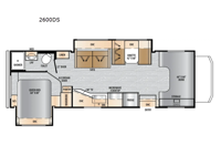 Entrada 2600DS Floorplan Image