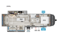 Reflection 150 Series 295RL Floorplan Image